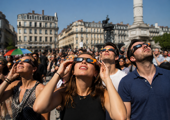 Venez observer l'éclipse solaire à BLR 