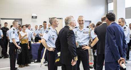 Inauguration du centre de secours