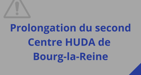 Prolongation du second centre HUDA