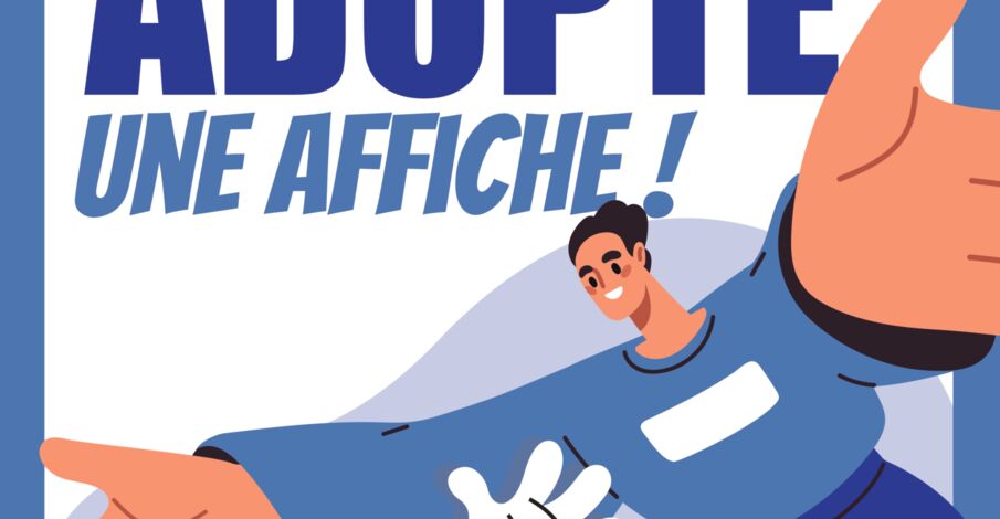 Adopte une affiche !