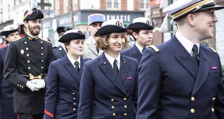 Visite des marins du Pégase