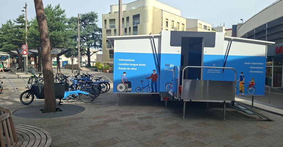 Maison du vélo mobile