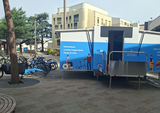 Maison du vélo mobile