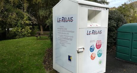 Des bornes pour vos textiles !