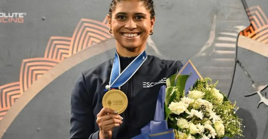 Championne du monde !