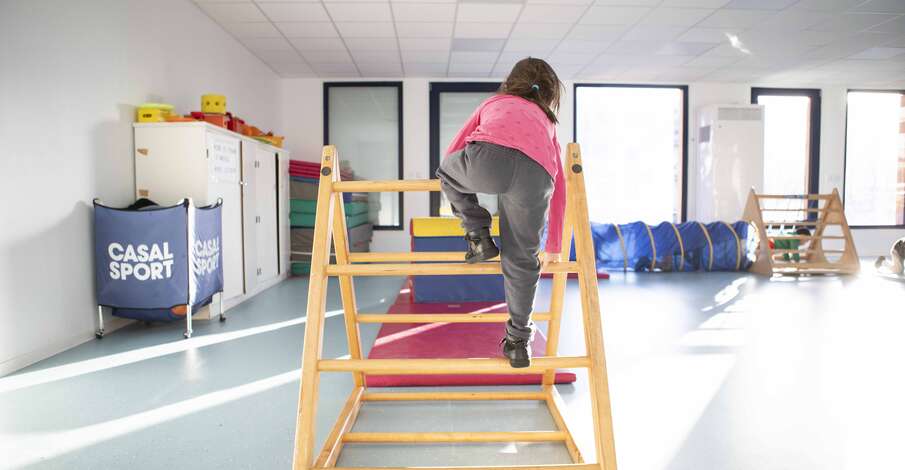 Une nouvelle salle de motricité