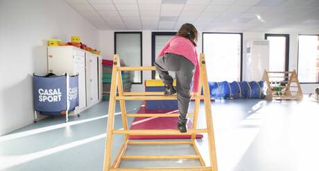 Une nouvelle salle de motricité