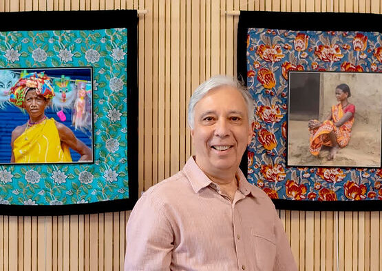 Exposition Visages et textiles de l'Inde